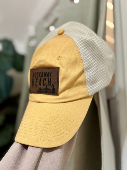 Mesh Back Baseball Caps | Rockaway Beach | Adjustable