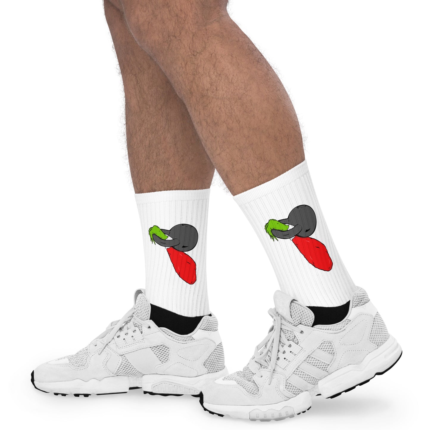 Grinch Kettlebell Socks