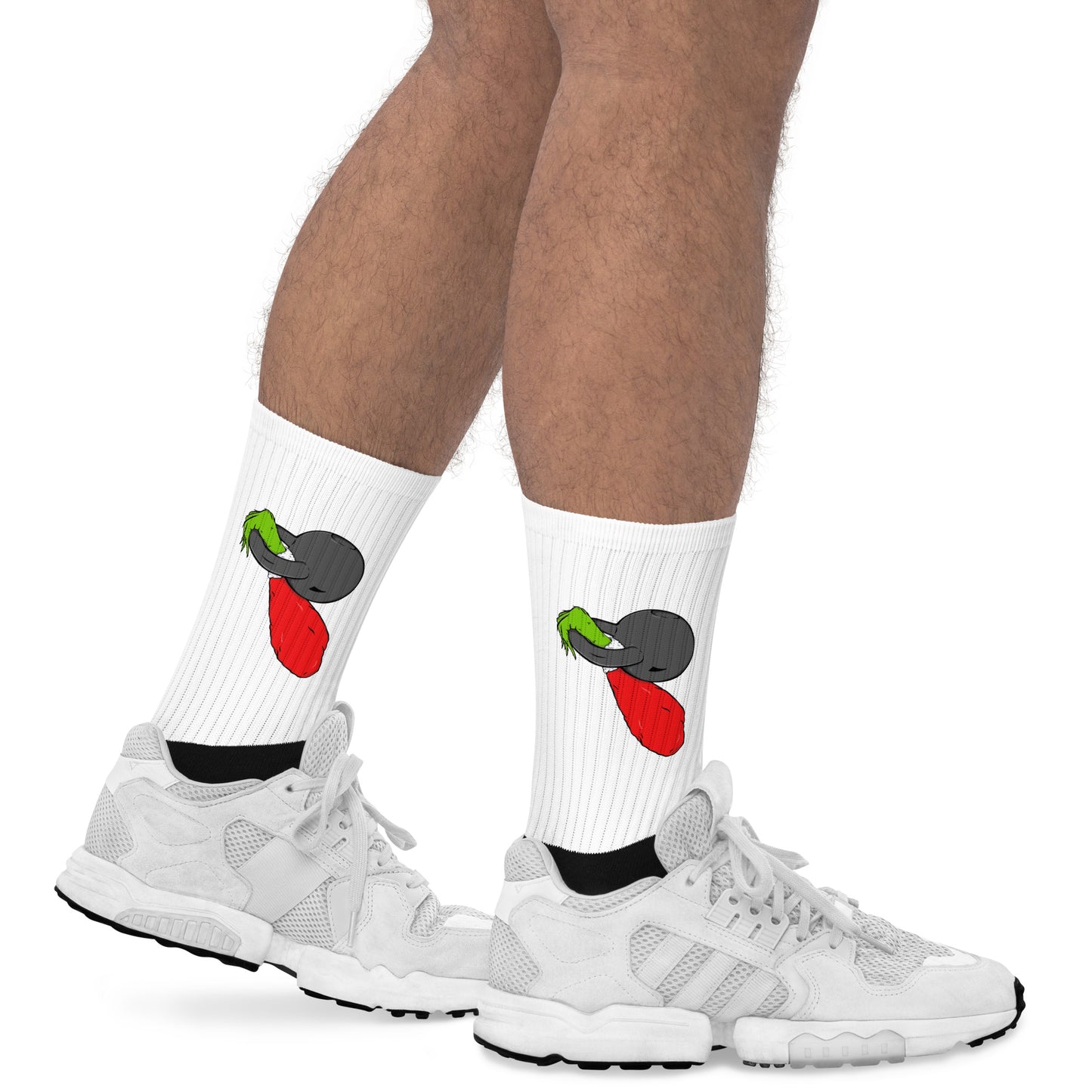 Grinch Kettlebell Socks